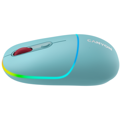 CANYON mouse MW-22 Dual Band RGB Wireless Dark Cyan