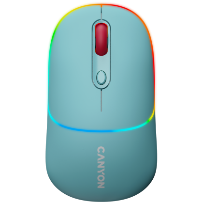 CANYON mouse MW-22 Dual Band RGB Wireless Dark Cyan