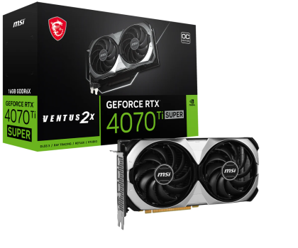 MSI GeForce RTX 4070 Ti Super Ventus 2X OC 16GB