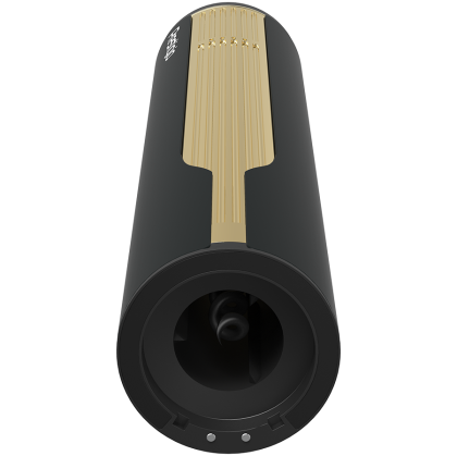 Prestigio Maggiore, smart wine opener, 100% automatic, opens up to 70 bottles without recharging, foil cutter included, premium design, 480mAh battery, Dimensions D 48*H228mm, black + gold color.