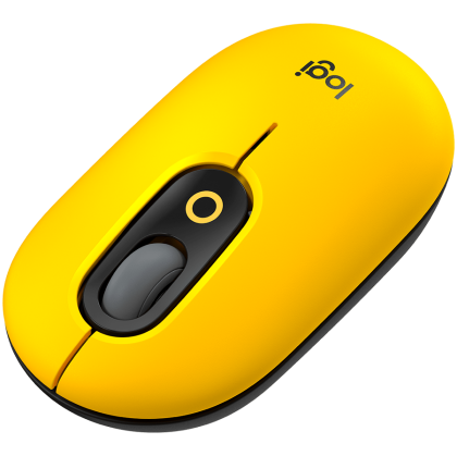 LOGITECH POP Bluetooth Mouse - BLAST-YELLOW