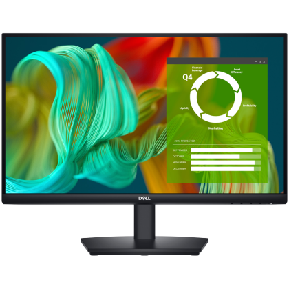 Dell E2424HS Monitor LED, 23.8", FHD (1920x1080), 16:9 60Hz, VA AG, ComfortView, 250 cd/m2, 3000:1, 178/178, 8ms/5ms, Flicker-Less, DP, VGA, HDMI, Height, Swivel, Tilt, 3Y