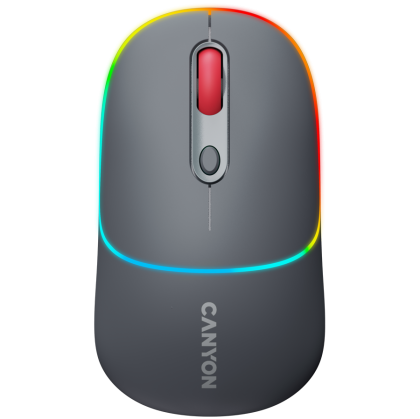 CANYON mouse MW-22 2in1 BT/ Wireless Dark Grey