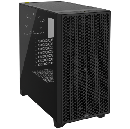 Corsair 3000D Tempered Glass Mid-Tower, Black