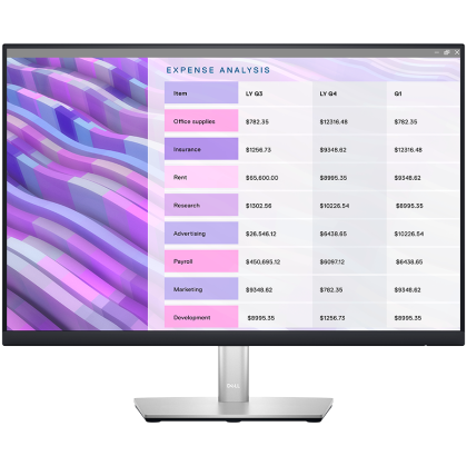 Dell Monitor LED P2723D, 27", QHD (2560 x 1440), 16:9 60Hz, IPS AG, ComfortView Plus, Flicker Free, 350 cd/m2, 1000:1, 178/178, 8ms/5ms, HDMI, DP, 4 x USB 3.2 Gen 1, Height, Pivot, Swivel, Tilt adjustable, 3Y