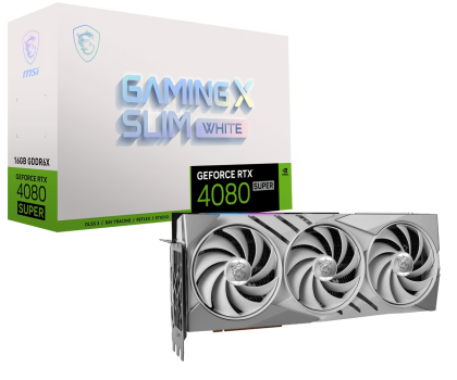 MSI GeForce RTX 4080 Super GAMING X SLIM WHITE 16GB