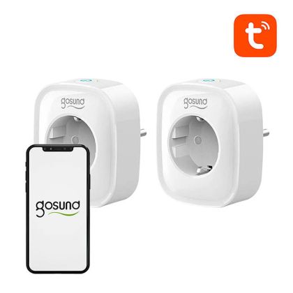 Смарт контакт Gosund SP1 WiFi 2-Pack