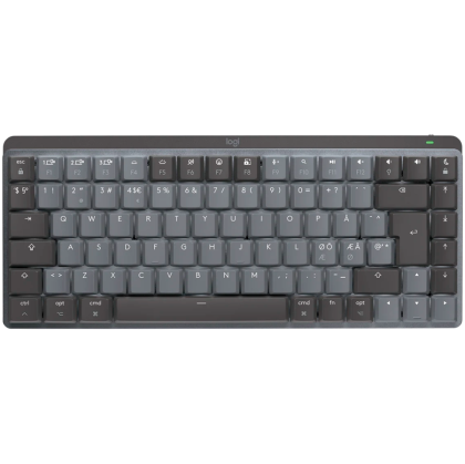 LOGITECH MX Mechanical Mini for MAC Bluetooth Illuminated Keyboard - SPACE GREY - US INT'L -  TACTILE