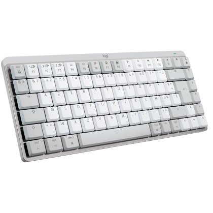 LOGITECH MX Mechanical Mini for MAC Bluetooth Illuminated Keyboard - PALE GREY - US INT'L - TACTILE