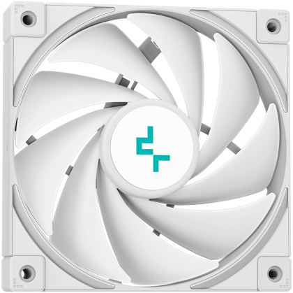 DeepCool LT520 WH, 240mm CPU Liquid Cooler, 2x120mm FK120 PWM FDB Fans, ARGB Multidimensional Infinity Mirror Top Cap, White, LGA 2066/2011-v3/2011/1700/1200/115x, AMD sTRX4/sTR4/AM5/AM4, 5Y, R-LT520-WHAMNF-G-1