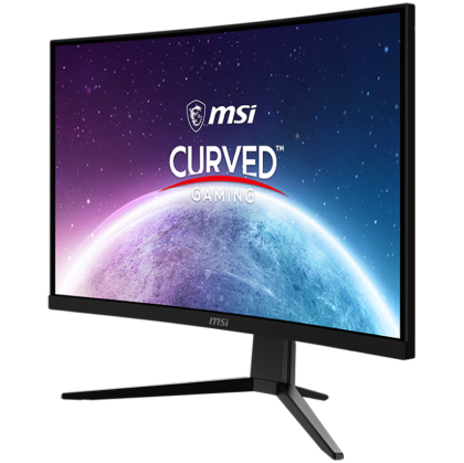 MSI G2422C Curved Gaming Monitor, 24" 180Hz, FHD (1920x1080) 16:9, VA Anti-glare, 1500R curve, 1ms, 250nits, 3000:1, 178°/178°, Adaptive Sync, Adjustable Stand, 1x DP, 2x HDMI, 1xEarphone out, 3Y Warranty