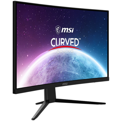 MSI G2422C Curved Gaming Monitor, 24" 180Hz, FHD (1920x1080) 16:9, VA Anti-glare, 1500R curve, 1ms, 250nits, 3000:1, 178°/178°, Adaptive Sync, Adjustable Stand, 1x DP, 2x HDMI, 1xEarphone out, 3Y Warranty