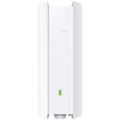 TP-Link EAP610-Outdoor AX1800 Outdoor Dual-Band Wi-Fi 6 Access Point,1× G RJ45 Port,574Mbps at 2.4 GHz + 1201 Mbps at 5 GHz,IP67,4×Internal Antennas,Mesh, Seamless Roaming, MU-MIMO, Band Steering, Beamforming,Load Balance, Airtime Fairness,Omada app