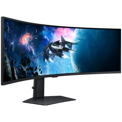 Monitor LED Samsung LS49CG950EUXEN Odyssey G95C, 49" DQHD Curved 1000R 32:9 (5120x1440) VA 240Hz, 450 cd/㎡, 2500:1, HDR1000, 1ms (GTG), 178/178, FS Premium Pro, 1xDP 2xHDMI, 2xUSB 3.0 , 3.5 Jack, Tilt/Swivel/HeightAdj (120mm), VESA 100x100, 2Y