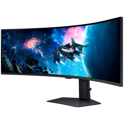 Monitor LED Samsung LS49CG950EUXEN Odyssey G95C, 49" DQHD Curved 1000R 32:9 (5120x1440) VA 240Hz, 450 cd/㎡, 2500:1, HDR1000, 1ms (GTG), 178/178, FS Premium Pro, 1xDP 2xHDMI, 2xUSB 3.0 , 3.5 Jack, Tilt/Swivel/HeightAdj (120mm), VESA 100x100, 2Y