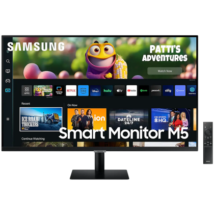 Monitor LED Samsung LS32DM500EUXDU SMART M50D, 32" FHD FLAT 16:9 (1920x1080) VA 60Hz, 250 cd/m2, 3000:1, HDR10, 4ms, 178/178, 2xHDMI, Remote Control, Speakers 5Wx2, Tilt/HeightAdj (120mm), 2Y