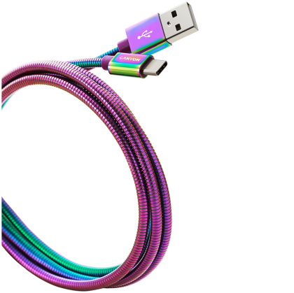 CANYON cable UC-7 A-C 18W 1.2m Oil Slick