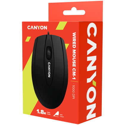 CANYON mouse CM-1 Wired Black