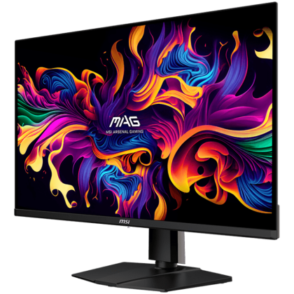 MSI MAG 321UPX QD-OLED Gaming Monitor, 32" 240Hz, UHD (2840x2160) 16:9, QD-OLED Anti-Reflection, 0.03ms, 250nits, 1500000:1, 178°/178°, Adaptive sync, Adjustable Stand, 1x DP, 2x HDMI, 1xType-C, 1xHeadphone out, 3Y Warranty