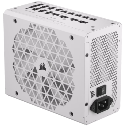 CORSAIR RMx Shift White Series, RM1200x Shift White, 1200 Watt, 80 PLUS GOLD, Fully Modular Power Supply