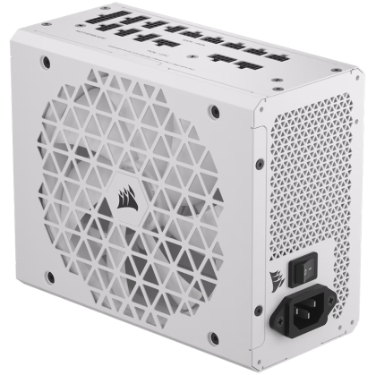 CORSAIR RMx Shift White Series, RM1000x Shift White, 1000 Watt, 80 PLUS GOLD, Fully Modular Power Supply