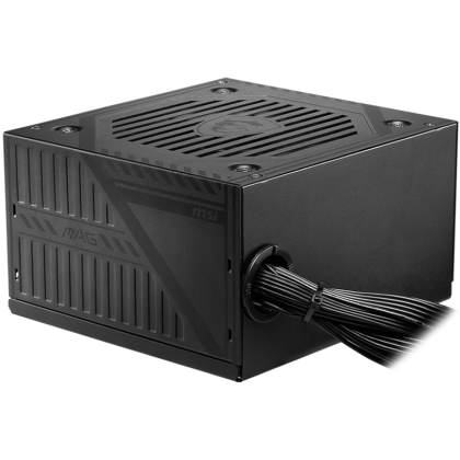 MSI MAG A650BNL Power Supply 650W, 80 PLUS Bronze, 120mm low noise Fan, Protections: OCP/OVP/OPP/OTP/SCP, Active PFC Design, Flat Cable Equipment, Dimensions: 150mmx140mmx86mm, 5Y Warranty