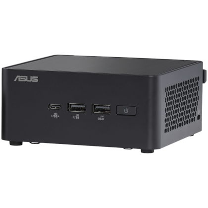 ASUS NUC 14pro/RNUC14RVHI300002I/Intel Core 3 100U/Intel Graphics/4xUSB/M.2 22x80 NVMe; 22x42 NVMe/2.5'' SATA slot/2,5Gbe LAN/2xHDMI/ 2x Thunderbolt 4 (USB-C+DP)/no Storage/no RAM/AX211.D2WG.NV/no OS/EU Cord/Tall Kit(L6)/EAN:4711387491409