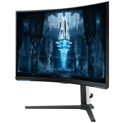 Monitor LED Samsung Curved LS32BG850NPXEN 32", VA, 16:9, UHD, 3840x2160@240Hz, 1,000,000 : 1, 178/178, 1ms, 350cd/m2, 2xHDMI, 1xDP, 2xUSB 3.0, VESA, Tilt, Swivel, Pivot, Height Adjust