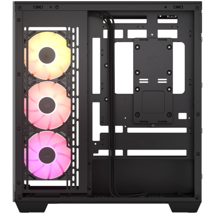 Corsair 3500X ARGB Tempered Glass Mid-Tower, Black, EAN: 0840006686057