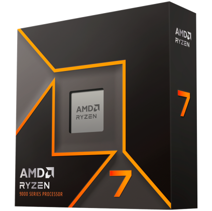 AMD CPU Desktop Ryzen 7 8/16T 9700X (3.8GHz/5.5GHz,40MB,65W,AM5) box, with Radeon Graphics