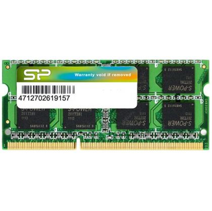 Silicon Power DDR3-1600  CL11 8GB DRAM DDR3 SO-DIMM Notebook 8GB (512*8) 16chips, EAN: 4712702626360