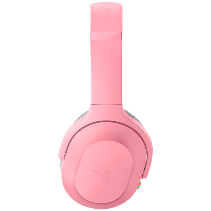 Razer Barracuda Pink, Wireless Multi-platform Gaming and Mobile Headset, Razer TriForce 50mm Drivers, Dual Integrated Noise-Cancelling mics, Pressure-Relieving Memory Foam, THX Spatial Audio, 40hrs, Type-C, Compatible with PC, PlayStation,