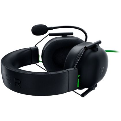 Razer BlackShark V2 X, 12 Hz – 28 KHz Frequency Response, 32 Ω (1 kHz) Impedance, Razer TriForce Driver, Breathable memory foam, Advanced passive noise cancellation, Analog 3.5 mm Connection, 100 Hz – 10 kHz Microphone Frequency, 1.3 m Cable