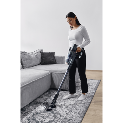 AENO Cordless vacuum cleaner SC3: electric turbo brush, LED lighted brush, resizable and easy to maneuver, 250W