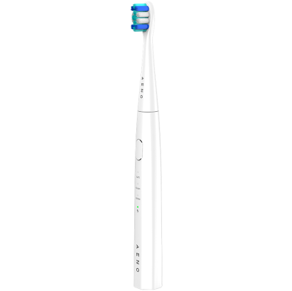 AENO Sonic Electric toothbrush, DB8: White, 3modes, 3 brush heads + 1 cleaning tool, 1 mirror,  30000rpm, 100 days without charging, IPX7