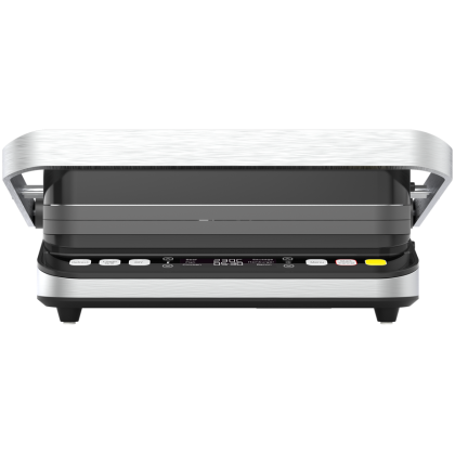 AENO ''Electric Grill EG5: 2000W, 2 heating modes - Lower Grill, Both Grills, 6 preset programs, Defrost, Max opening angle -180°, Temperature regulation, Timer, Removable double-sided plates, Plate size 320*220mm''