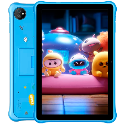 Blackview Tab 30 Kids 2GB/64GB, 10.1-inch HD+ 800x1280 IPS, Quad-core, 2MP Front/5MP Back Camera, Battery 5100mAh, Type-C, WiFi 6,  Android 13, SD card slot, Blue