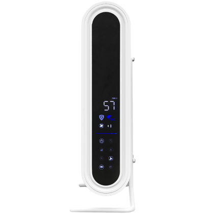 AENO Air Purifier AP2S, Wi-Fi, UV lamp, ionization, Tvoc sensor, CADR 420 m³/h, 50 m2, carbon filter + Hepa H13, wall mounting