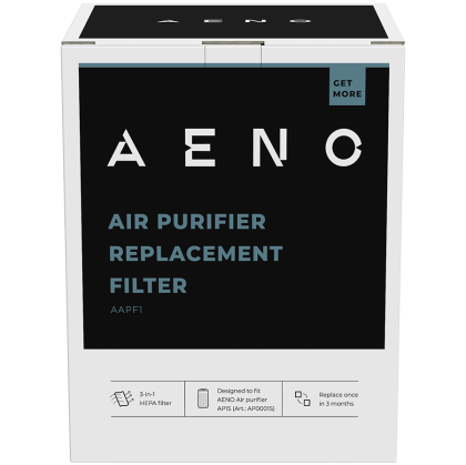 AENO Air Purifier AP1S, WiFi, UV lamp, CADR 450 m³/h, 60m2, carbon filter +Hepa H13