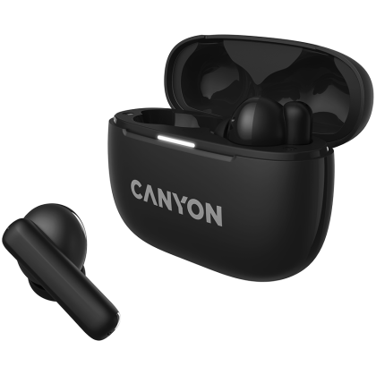 CANYON headset OnGo TWS-10 ANC+ENC Black