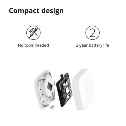 Aqara Vibration Sensor: Model No: DJT11LM; SKU AS009UEW01