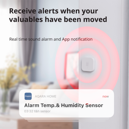 Aqara Vibration Sensor: Model No: DJT11LM; SKU AS009UEW01