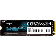 Silicon Power Ace - A60 2TB SSD PCIe Gen 3x4 PCIe Gen3 x 4 & NVMe 1.3, SLC Cache, HMB - Max 2200/1600 MB/s