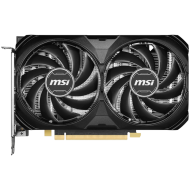 MSI Video Card Nvidia GeForce RTX 4060 Ti 8G VENTUS 2X BLACK E1 OC, 8GB GDDR6, 128bit, Boost: 2565 MHz, 4352 CUDA Cores, PCIe 4.0, 3x DP 1.4a, HDMI 2.1a, RAY TRACING, Dual Fan, 1x 8pin, 550W Recommended PSU, 3Y