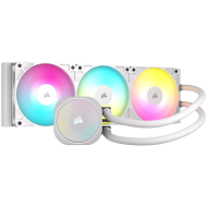 Corsair NAUTILUS 360 ARGB White, 360mm Radiator, Liquid CPU Cooler