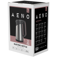 AENO Electric Kettle EK3: 1850-2200W, 1.7L, Strix, Double-walls, Non-heating body, Auto Power Off, Dry tank Protection