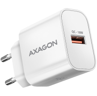 AXAGON ACU-QC18W wall charger 1x QC3.0/AFC/FCP/SMART, 18W, white