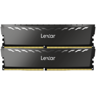 Lexar 2x16GB THOR DDR4 3600 UDIMM XMP Memory with Black heatsink. Dual pack