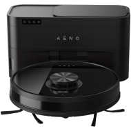 Robot Cleaner w/Dust Collector, black, 2in1 and dust tank, 4000pa, 3200mAh battery