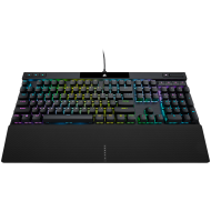 Corsair K70 RGB PRO Optical-Mechanical Gaming Keyboard, Backlit RGB LED, CORSAIR OPX, Black, Black PBT Keycaps, EAN:0840006660163